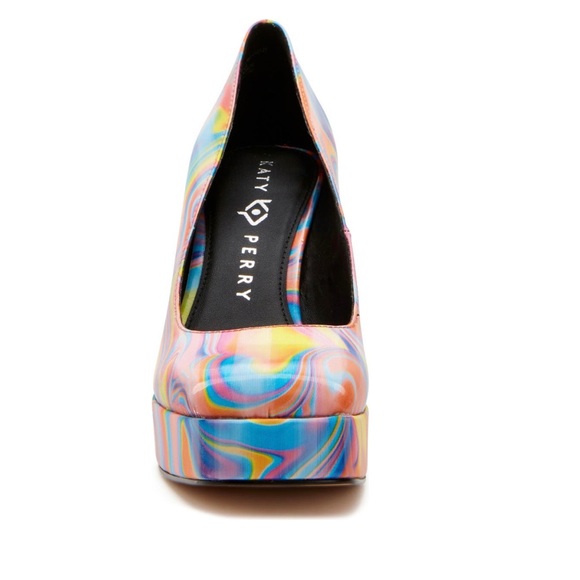 Katy Perry The Uplift Platform Pump, Rainbow Multi Size 11M /41 NWT (Sold Out) - Picture 2 of 10